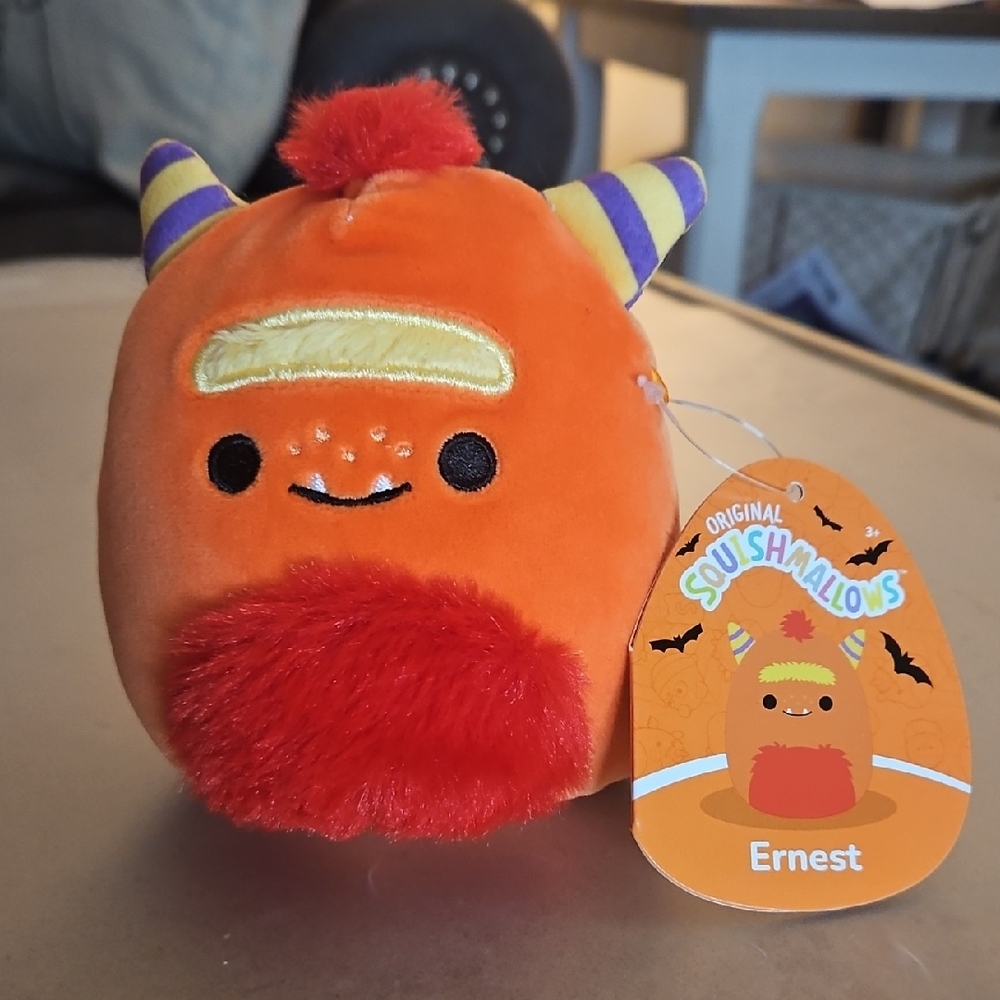4.5" Ernest The Monster Halloween Squishmallow 2023